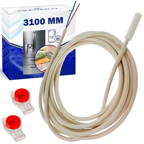 NTC Temperatursensor für Kühlschrank Hat den Originalcode 959008800 9590142 959014200 9590206 959020600 694239700 9590088 für Liebherr für Miele - Garantie 10 Jahre - MONTERAL von MONTERAL