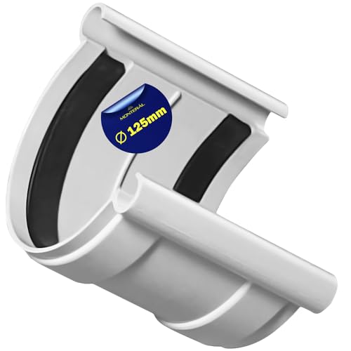 Dachrinnenverbinder mit Durchmesser 125 mm Hergestellt aus PVC - Garantie 10 Jahre - MONTERAL Dachrinnenverbinder mit Durchmesser 125 mm Hergestellt aus PVC - Garantie 10 Jahre - MONTERAL von MONTERAL