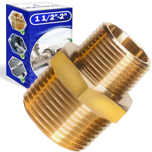 Reduzierung aus Messing 1 1/2"-2" mit Beidseitigem Außengewinde - Garantie 10 Jahre - MONTERAL Reduzierung aus Messing 1 1/2"-2" mit Beidseitigem Außengewinde - Garantie 10 Jahre - MONTERAL von MONTERAL