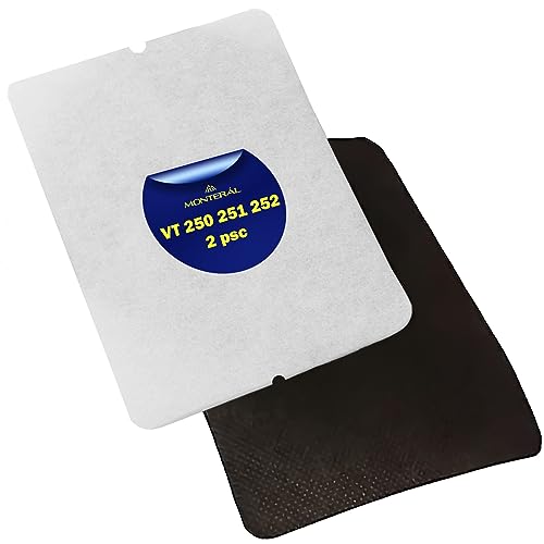 Set mit 2 Staubsauger Filter Besteht aus einem Motorschutzfilter und einem Abluftfilter - für Vorwerk Tiger VT 250 251 252 - Garantie 10 Jahre - MONTERAL Set mit 2 Staubsauger Filter Besteht aus einem Motorschutzfilter und einem Abluftfilter - für Vorwerk Tiger VT 250 251 252 - Garantie 10 Jahre - MONTERAL von MONTERAL