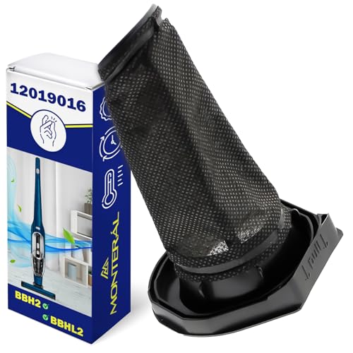 Sieb Filter für Akku Staubsauger mit dem Originalcode 12019016 für Bosch BBH2 BBHL2 - MONTERAL von MONTERAL