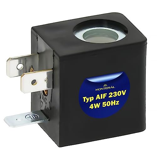 Spule für Magnetventil Typ AIF 230V 4W 50Hz Garantie 10 Jahre - MONTERAL von MONTERAL