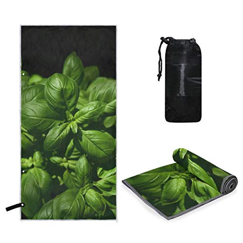 MONTOJ Fresh Basilikum Handtücher Badetuch Premium Badetücher Pooltücher von MONTOJ