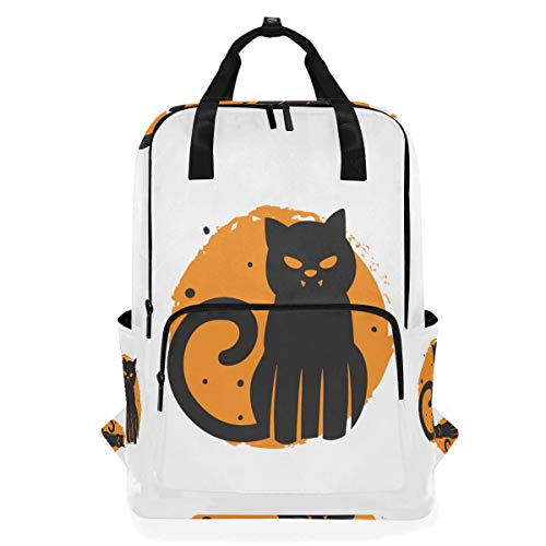 MONTOJ Reiserucksack, gruselig, Halloween, Katze, Schulrucksack von MONTOJ