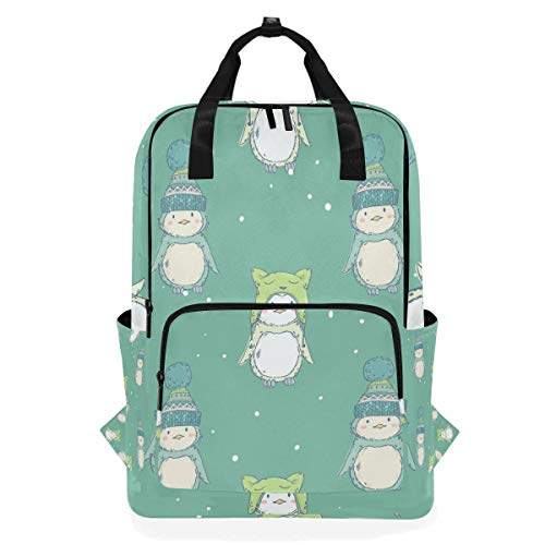 MONTOJ Reiserucksack, süßer Cartoon-Pinguin-Figuren-Rucksack von MONTOJ