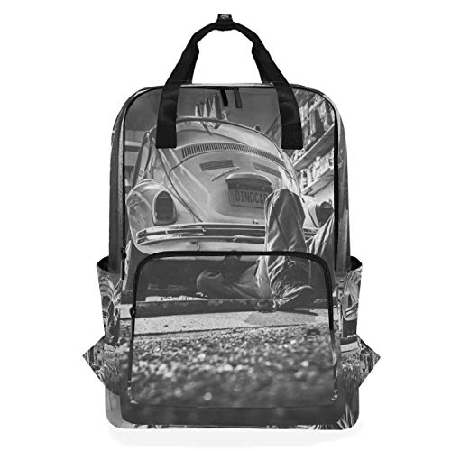 MONTOJ Reiserucksack Auto Reparatur Bild Schulrucksack von MONTOJ