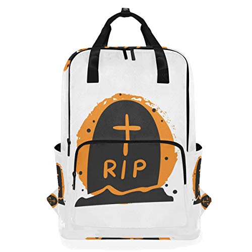 MONTOJ Reiserucksack Halloween Tomb Rip Schulrucksack von MONTOJ