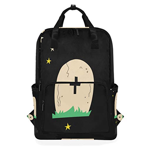 MONTOJ Reiserucksack Happy Halloween Tomb Schulrucksack von MONTOJ