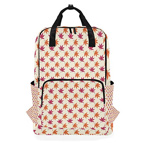 MONTOJ Reiserucksack Herbst-Ahornblätter Muster Schulrucksack MONTOJ Reiserucksack Herbst-Ahornblätter Muster Schulrucksack von MONTOJ