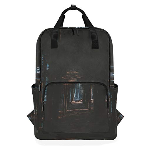 MONTOJ Reiserucksack Kiefer Baum Dark Forest Schulrucksack von MONTOJ