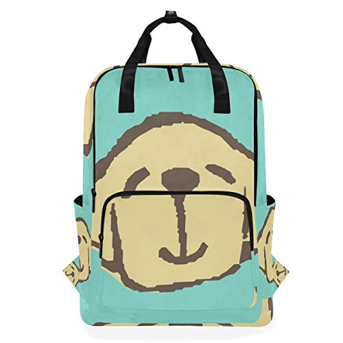 MONTOJ Rucksack Golden Retriever Schulrucksack von MONTOJ