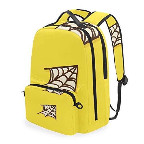 MONTOJ Spider Net Halloween Reisetasche mit Kreuztasche Campus Rucksack von MONTOJ