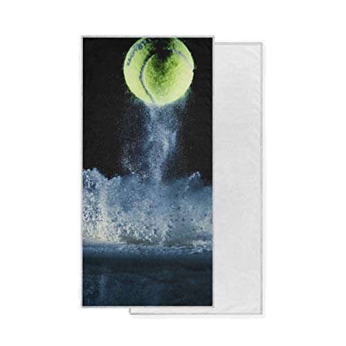 MONTOJ Waschlappen Küchentücher Handtücher Cool Tennisbälle Sport Reflection Waschlappen von MONTOJ