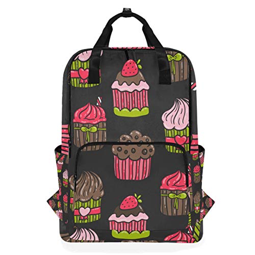 Montoj Reiserucksack mit niedlichem Cupcake-Muster von MONTOJ