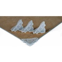 Montolit - set 4 kantenschutz fž£r fliesen SCHNITTSTŽäRKE 3-4 mm corner von MONTOLIT