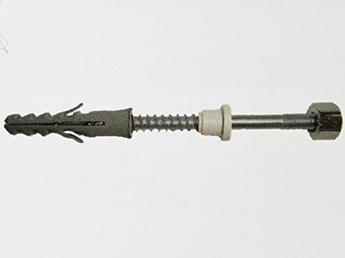 Set mit 2 Schrauben, M5 x 75 mm, Edelstahl AISI304 (Packung mit 2 Stück) von MONTSERRAT