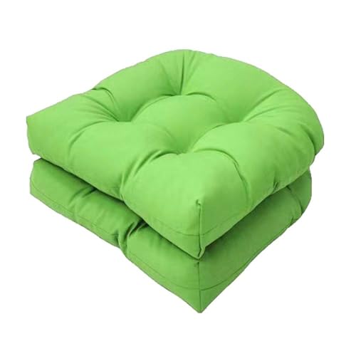 MOODEST 2 Set Stuhlkissen 48x48 cm Polsterauflage Zurück Sitzkissen PadSitzpolster Für Outdoor Geeignet, Outdoor Gartenstuhlkissen, Wasserdichtes Stuhlkissen-Light Green MOODEST 2 Set Stuhlkissen 48x48 cm Polsterauflage Zurück Sitzkissen PadSitzpolster Für Outdoor Geeignet, Outdoor Gartenstuhlkissen, Wasserdichtes Stuhlkissen-Light Green von MOODEST