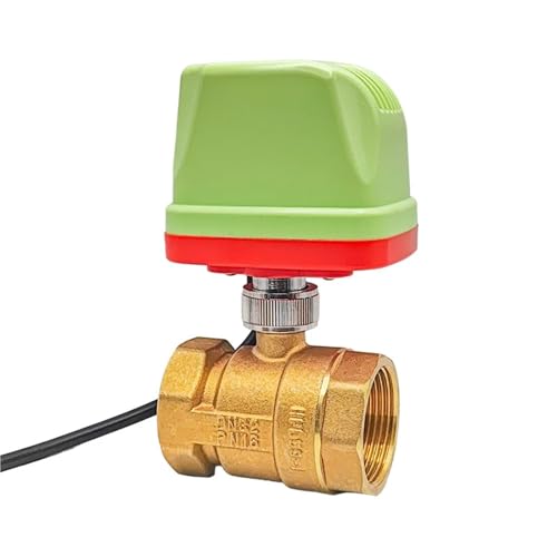 1/2 "3/4" 1 "2" IP65 Wasserdichte Elektrische Kugel Ventil DN15 DN20 DN25 Motorisierte Messing Kugel Ventil 24V DC(24VDC-CR03,0.5 Inch) von MOOEDJKL