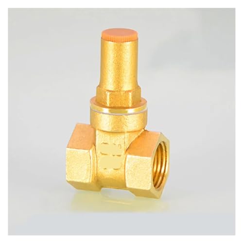 1 STÜCK 1/2 "3/4" 1 "verriegelndes Kupfer-Schieberventil DN15 DN20 DN25 for Wasserzählerschalter Diebstahlsicherung Bewässerungsventiladapter(Without key,G1 1) von MOOEDJKL