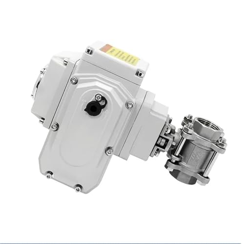 DN32 2-Wege-Plattform-Motorkugelhahn Edelstahl Q911F-16P Elektrischer Kugelhahn mit Innengewinde(12VDC) von MOOEDJKL
