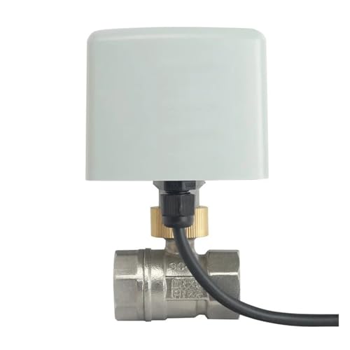 DN50 Motorisiertes Ventil aus Edelstahl 220 V 12 V 24 V 3-Draht 2 Steuerung Elektrischer Kugelhahn Metallmotor mit großem Drehmoment(220VAC) von MOOEDJKL