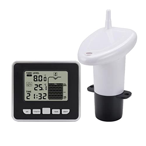 Sensor Sender Multifunktions Mini Wassertank Flüssigkeitskette Füllstandsmesser Ultraschall Wireless Neues Wasserstandsmesser wasserdichtes Design von MOOILKO
