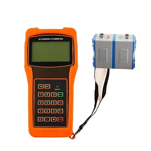 Tragbarer digitaler Ultraschall-Flüssigkeitsdurchflussmesser in Lebensmittelqualität, tragbarer Ultraschall-Durchflussmesser Leitungswasser-Wärmezähler Durchflussüberwachung von MOOILKO