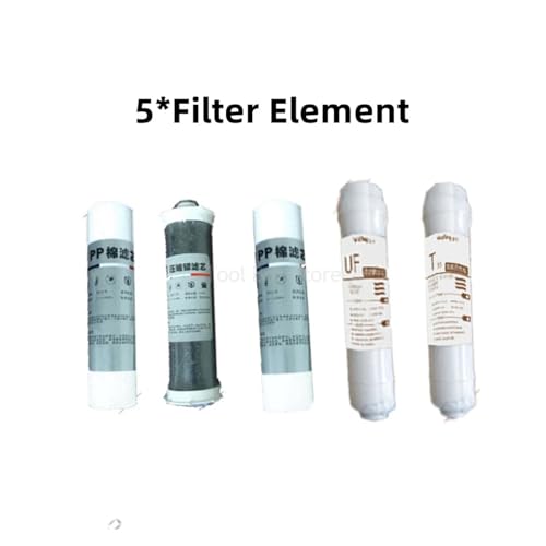 Trinkwasserfiltration, 5-Stufen-Wasserfilter Home Direct Drinking Kitchen Tap Water Purifier System for den Heim-Ultrafiltrations-Wasseraufbereitungsfilter(Filter element) von MOOILKO