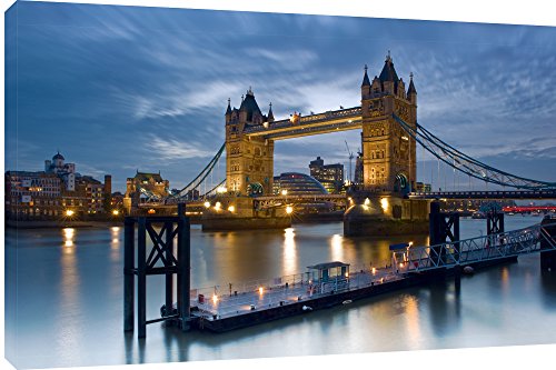 MOOL "Tower Bridge London Leinwand Wand Kunstdruck, Mehrfarbig, groß, 32 x 22 MOOL "Tower Bridge London Leinwand Wand Kunstdruck, Mehrfarbig, groß, 32 x 22 von MOOL