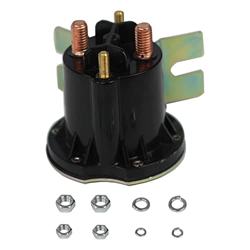 12 V Starter-Magnetspule Ersatz 4 Klemmen Strom 150 A 800 A passend für 684-1251-212 684-1261-212 von MOONDAME