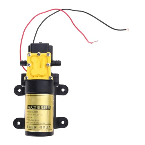 8L/min Membran Elektrisch für Wasserdruck Selbstansaugend Wasser Autowaschzubehör 8L/min Membran Elektrisch für Wasserdruck Selbstansaugend Wasser Autowaschzubehör von MOONDAME