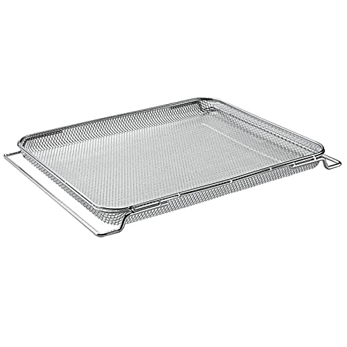 Antihaft-Fritteusenkorb, Edelstahlkorb, Luftfritteusen-Tablett, Drahtregal von MOONDAME