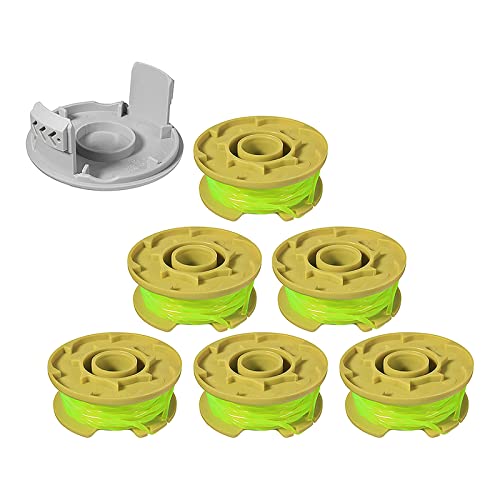 Ersatz-Trimmerspule für schnurlose Trimmer, Schnur-Nachfüller, Unkraut-Wacker, automatische Zufuhr-Twist-Einzelschnur-Teile Ersatz-Trimmerspule für schnurlose Trimmer, Schnur-Nachfüller, Unkraut-Wacker, automatische Zufuhr-Twist-Einzelschnur-Teile von MOONDAME