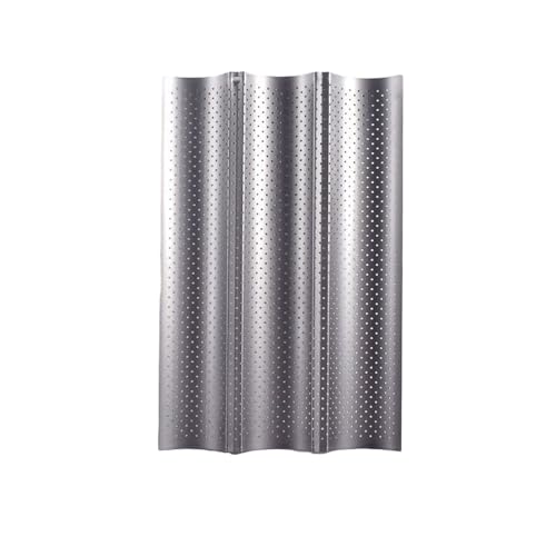 Französische Brotbackformen aus Karbonstahl, antihaftbeschichtet, perforiert, lange Brotbackform, Backzubehör Französische Brotbackformen aus Karbonstahl, antihaftbeschichtet, perforiert, lange Brotbackform, Backzubehör von MOONDAME
