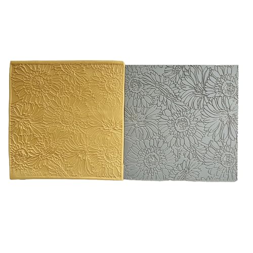 Gemusterte Silikon Texturmatten Strukturierte Tonmatten Flexibles Silikon Pad Silikon Texturmatte Ton Ohrringe Werkzeug von MOONDAME