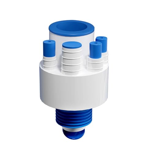 Küchen-Abfluss-Tees, geruchshemmend, 3-in-1-Abflussrohr, Wasserreiniger, Abflussrohr, Waschbeckenzubehör von MOONDAME
