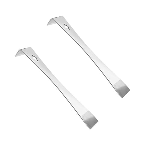 MOONDAME 2 x effektive Bienenstock-Wartungsschaber für Imker, unverzichtbar, praktisch, Edelstahl, Bienenstockschaber für Imker von MOONDAME