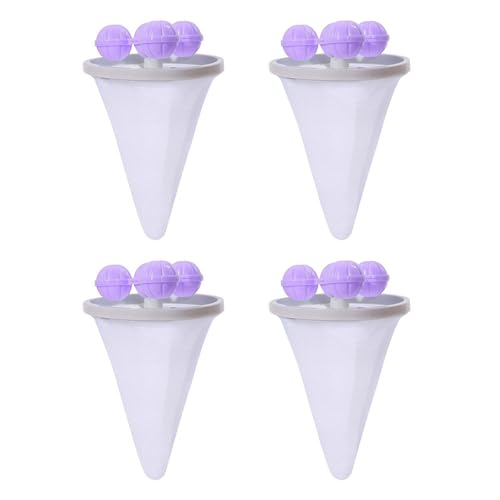 MOONDAME 4 Stück Waschmaschine Haarfilter Waschmaschine Haarentferner Haarfilter Netzbeutel Haarentferner für Waschmaschine von MOONDAME