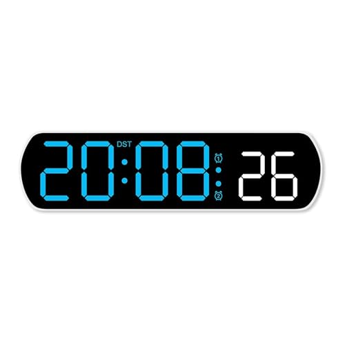 MOONDAME Digitaler Multifunktions-Wecker mit LED-Anzeige, springt zweites Datum, Temperatur, Countdown, Schreibtischuhr für Schlafzimmer MOONDAME Digitaler Multifunktions-Wecker mit LED-Anzeige, springt zweites Datum, Temperatur, Countdown, Schreibtischuhr für Schlafzimmer von MOONDAME