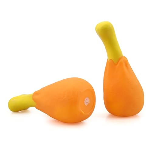 MOONDAME Dog Molar Stick Chicken Leg Shape For Aggressive Chewers Squeaky Drumstick Interactive Training Toy For Large MOONDAME Dog Molar Stick Chicken Leg Shape For Aggressive Chewers Squeaky Drumstick Interactive Training Toy For Large von MOONDAME