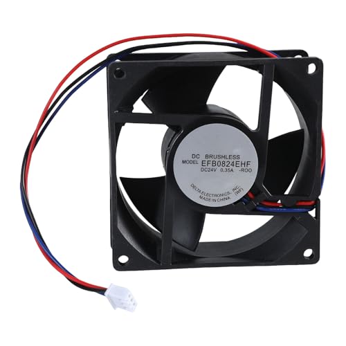 MOONDAME EBF0824EHF 8cm Lüfter 24V 0 35A DC24V Bürstenloser Motor Lüfter Geräuscharm 80x80x31mm von MOONDAME