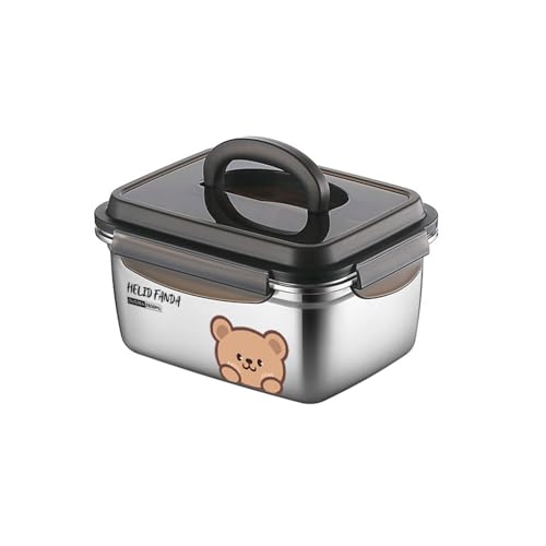 MOONDAME Effizienter versiegelter Behälter Lebensmittelaufbewahrungsbox Edelstahl Obst Vorratsbehälter für Küche MOONDAME Effizienter versiegelter Behälter Lebensmittelaufbewahrungsbox Edelstahl Obst Vorratsbehälter für Küche von MOONDAME