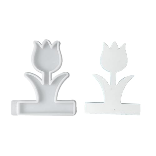 MOONDAME Kerzenständer Harze Formen Blume Kerzenhalter Silikonformen Gussteile Formen für Tisch Home Dekorationen von MOONDAME
