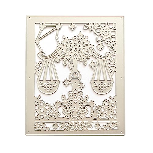 MOONDAME Metall-Stanzschablone für Scrapbooking, Alben, Papierkarten von MOONDAME