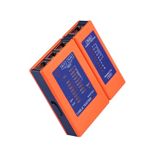 MOONDAME Multifunktionaler Netzwerkkabeltester Für Gigabit Netzwerke Mit Power Over Ethernet Fähigkeit. Sorgen Sie Für Einen Reibungslosen Betrieb von MOONDAME