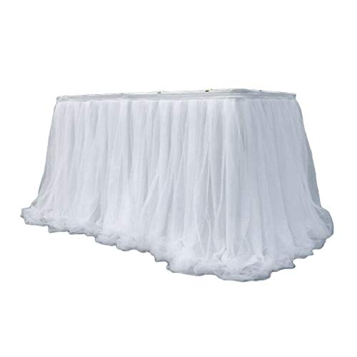 MOONDAME Party Tüll Tischrock Tischdecke Party Dekor Kinder Geburtstag Party Supplies Hochzeit Party Tischrock Spitze von MOONDAME