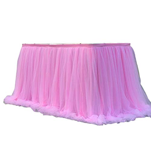 MOONDAME Party Tüll Tischrock Tischdecke Party Dekor Kinder Geburtstag Party Supplies Hochzeit Party Tischrock Spitze von MOONDAME