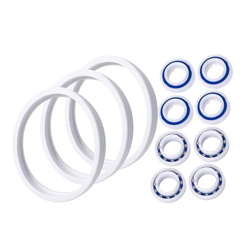 MOONDAME Poolreiniger Rad Set Effiziente Lager Poolreiniger Ersatzteil Einfache Installation Rad und Reifen Set MOONDAME Poolreiniger Rad Set Effiziente Lager Poolreiniger Ersatzteil Einfache Installation Rad und Reifen Set von MOONDAME