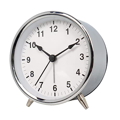 MOONDAME Wecker Stummschaltung Kinder Student Schreibtisch Tischuhr Schlafzimmer Arbeitszimmer Metall galvanisierte Uhr MOONDAME Wecker Stummschaltung Kinder Student Schreibtisch Tischuhr Schlafzimmer Arbeitszimmer Metall galvanisierte Uhr von MOONDAME