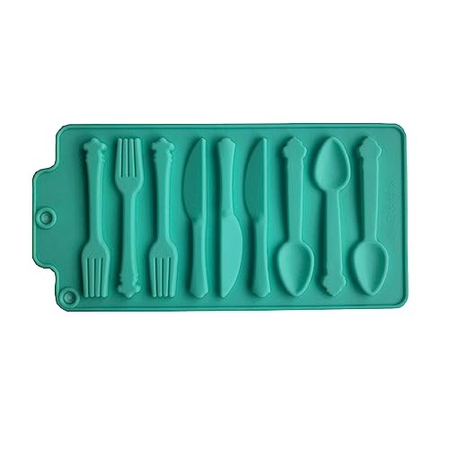 Messer Gabel Löffel Zucker Kuchen Formen Fondant Kuchen Lebensmittelqualität Silikonform Backwerkzeuge Zuckerform Schokolade Fondant Form Messer Gabel Löffel Zucker Kuchen Formen Fondant Kuchen Lebensmittelqualität Silikonform Backwerkzeuge Zuckerform Schokolade Fondant Form von MOONDAME